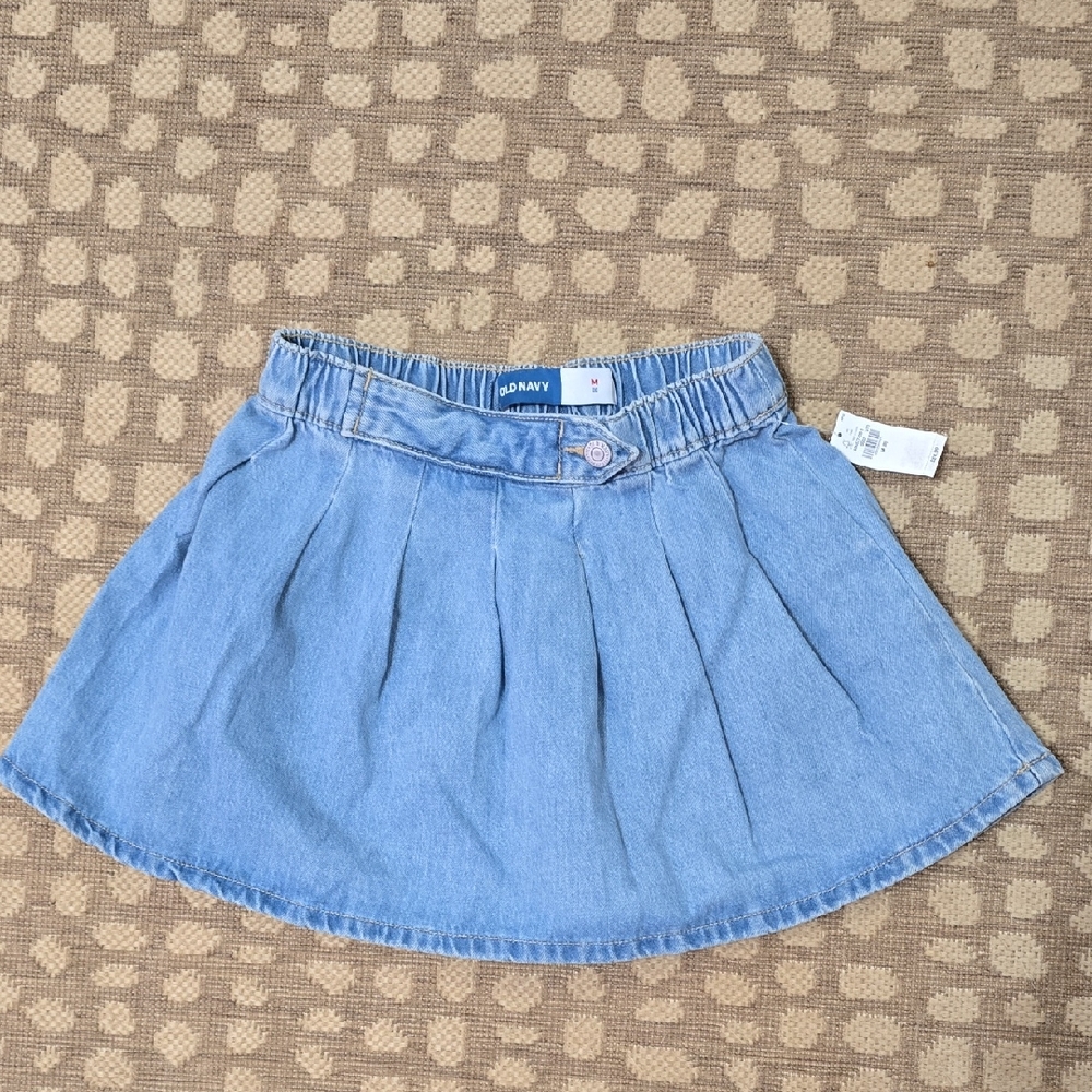 Old Navy Light Blue Denim Skirt